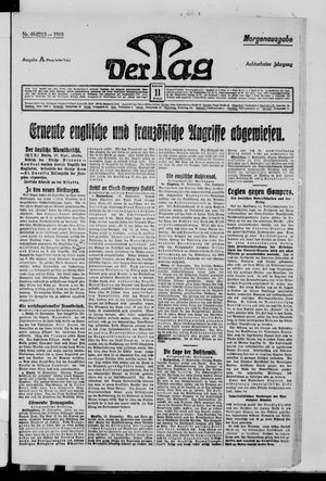 Der Tag vom 11.09.1918