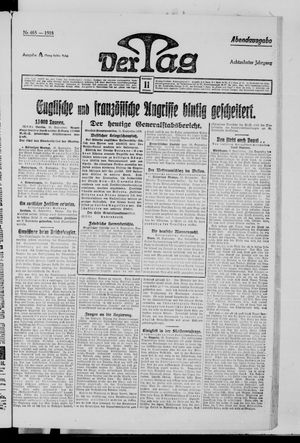 Der Tag vom 11.09.1918