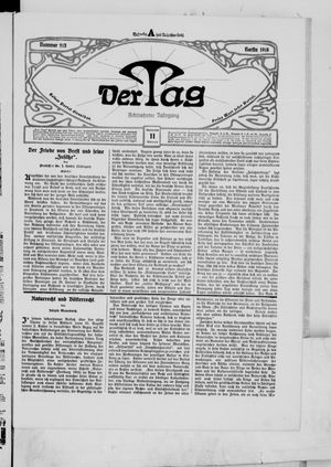 Der Tag vom 11.09.1918