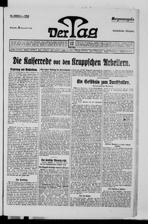 Der Tag vom 12.09.1918