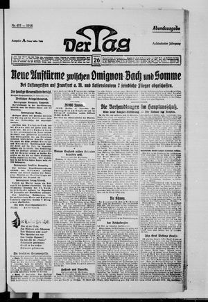 Der Tag vom 26.09.1918