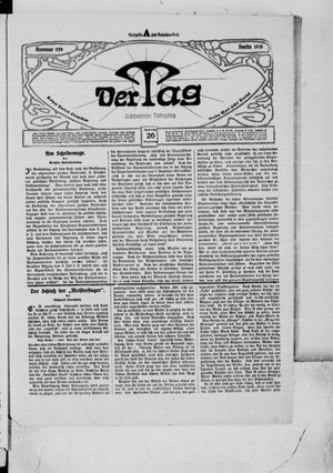 Der Tag vom 26.09.1918