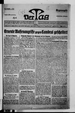 Der Tag vom 01.10.1918
