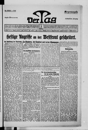 Der Tag vom 02.10.1918