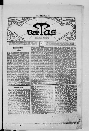 Der Tag vom 05.10.1918