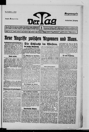Der Tag vom 08.10.1918