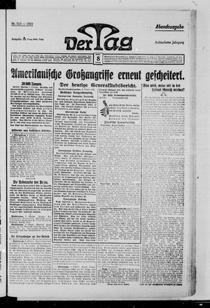 Der Tag vom 08.10.1918