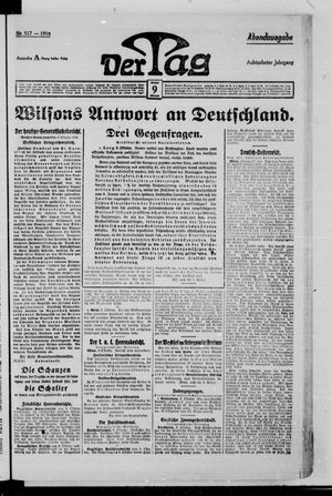 Der Tag vom 09.10.1918