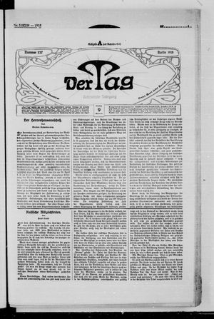 Der Tag vom 09.10.1918