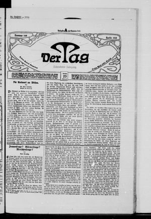 Der Tag vom 23.10.1918