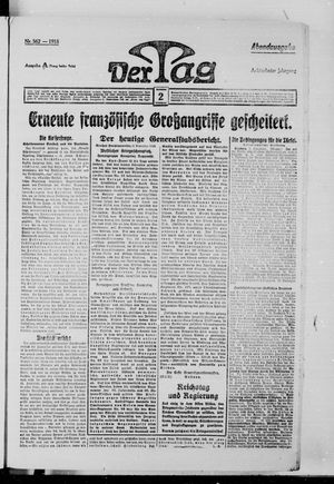 Der Tag vom 02.11.1918