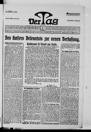 Der Tag vom 03.11.1918