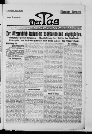 Der Tag vom 04.11.1918