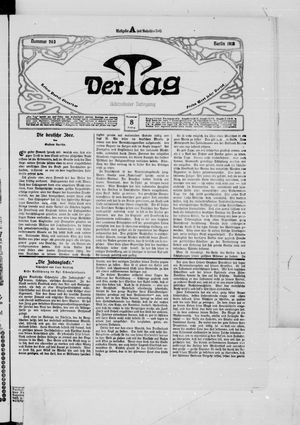 Der Tag vom 08.11.1918