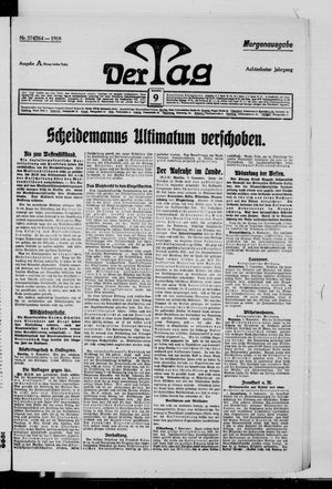 Der Tag vom 09.11.1918