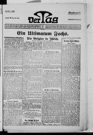 Der Tag vom 02.12.1918