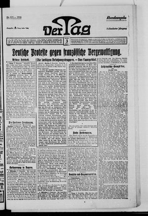 Der Tag vom 03.12.1918