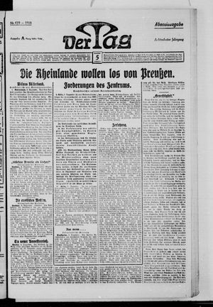 Der Tag vom 05.12.1918