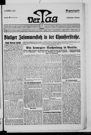 Der Tag vom 07.12.1918