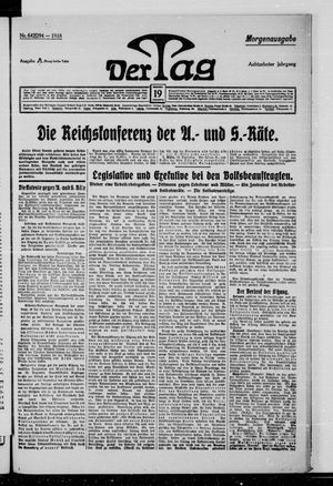 Der Tag vom 19.12.1918