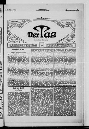 Der Tag vom 19.12.1918