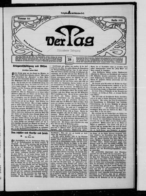 Der Tag vom 28.12.1918
