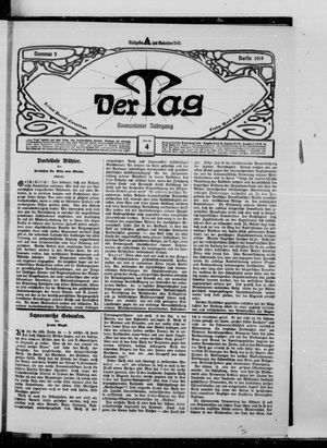 Der Tag vom 04.01.1919