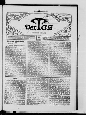Der Tag vom 27.02.1919
