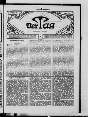 Der Tag on Mar 4, 1919