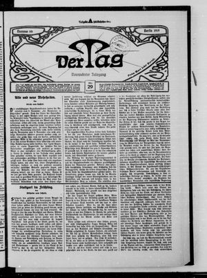 Der Tag vom 29.03.1919