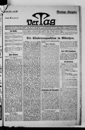 Der Tag vom 05.05.1919