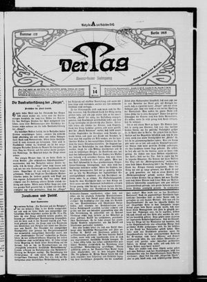 Der Tag vom 14.05.1919