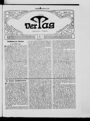 Der Tag vom 05.07.1919