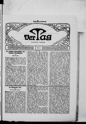 Der Tag vom 05.09.1919