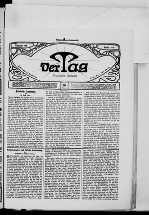 Der Tag vom 10.09.1919