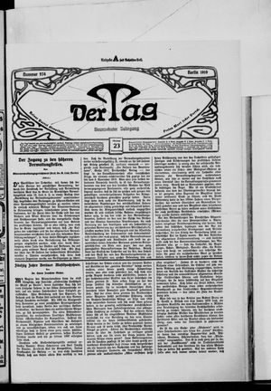 Der Tag vom 23.10.1919