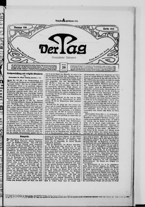 Der Tag vom 28.10.1919