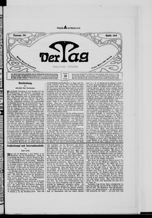 Der Tag vom 31.10.1919