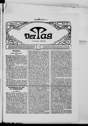 Der Tag vom 01.11.1919