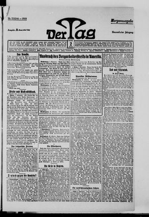 Der Tag vom 02.11.1919