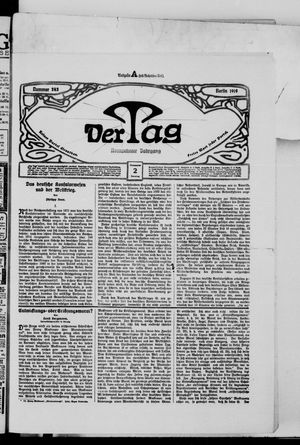 Der Tag vom 02.11.1919