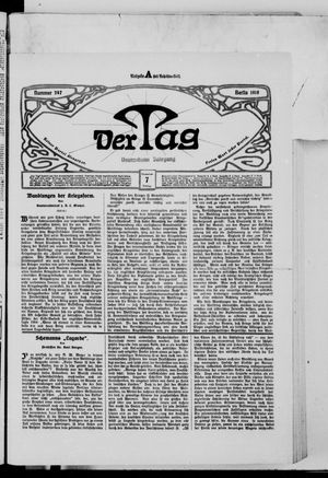 Der Tag vom 07.11.1919
