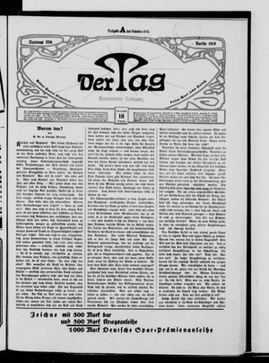 Der Tag vom 18.11.1919