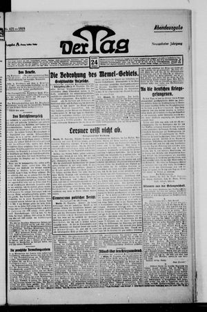 Der Tag vom 24.12.1919