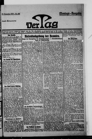 Der Tag vom 29.12.1919