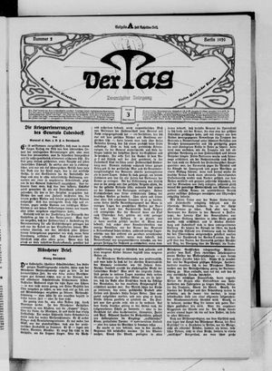 Der Tag vom 03.01.1920