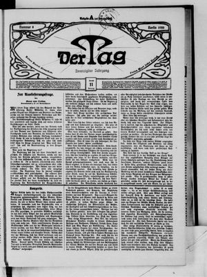 Der Tag vom 11.01.1920
