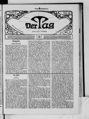 Der Tag vom 24.01.1920