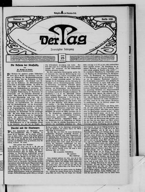Der Tag vom 25.01.1920