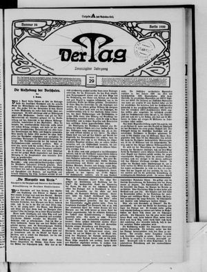 Der Tag vom 29.01.1920